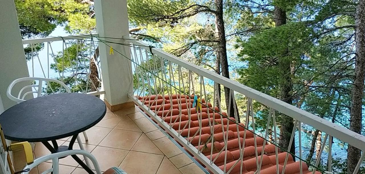 Ferienwohnung Zdene Beach Retreat Brela Exterior foto